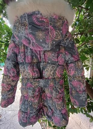 Зимова куртка для дівчинки dоnilo, розмір 134