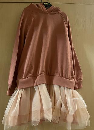 Сукня- туніка утеплена,