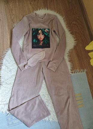 Велюповая пижама mavka