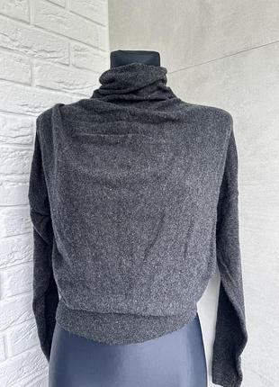Жіночий светр гольф zara 100% шерсть розмір xs-s