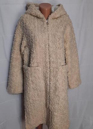 Пальто из овчины и ангоры, размеры m, l, xl