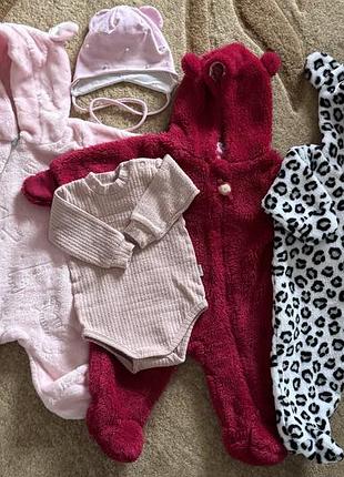 Комбінезон, шапка, боді