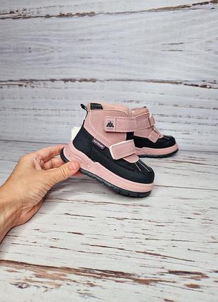 Зимові термо черевики для дівчинки tom.m