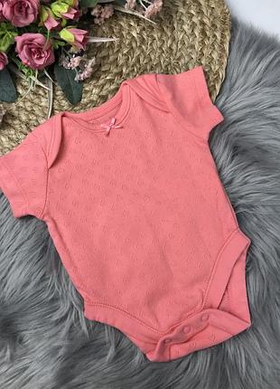 Бодік ажурний трикотаж 0-1 міс.