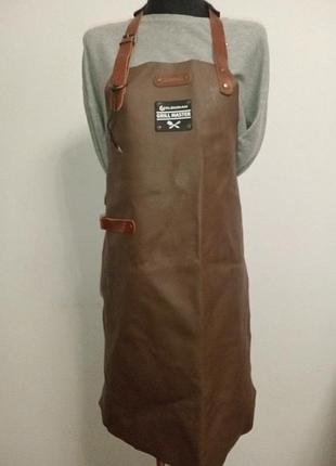 Фартук натуральная кожа для барбекю