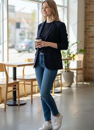 Брендовый пиджак блейзер с карманами для создания элегантного образа george батал этикетка