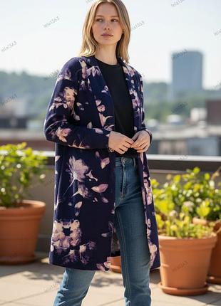 Брендовий подовжений легкий піджак із кишенями george етикетка