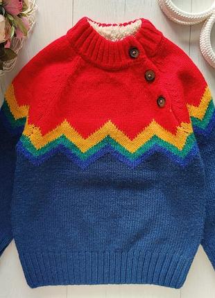 Теплый вязаный свитер артикул: 24955 бренд: next (некст)