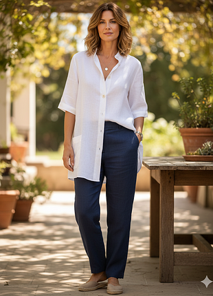 Marina rinaldi белая рубашка с коротким рукавом на пуговицах