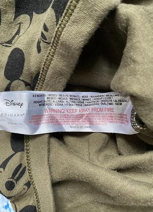 Micky mouse бодік 6/9 місяців 2