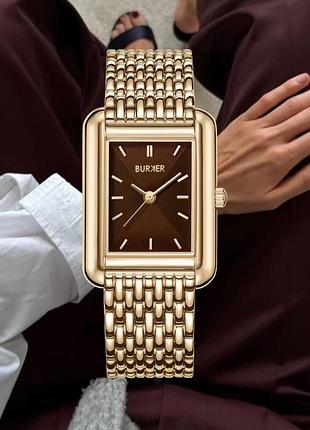 Годинник burker olivia brown gold