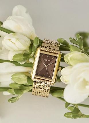 Годинник burker olivia brown gold
