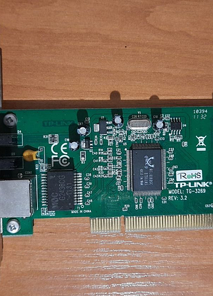 Сетевая карта tp-link tg-3269 pci rj-45 1000 мбит/с тест ок