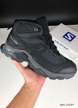 Чоловічі зимові кросівки salomon quest 4 gore-tex termo winter