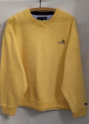 Світшот на флісі жовтий