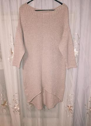 Свитер женский цвет пепельно-розовый