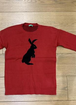 Свитер benetton , светр benetton, возраст - 13-14 лет , рост -168