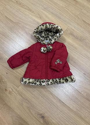 Демісезонна (не холодна зима) куроточка на дівчинку на 2 рочки