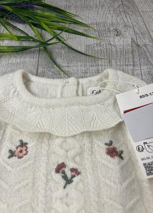 Светр з вишивкою для дівчинки 5