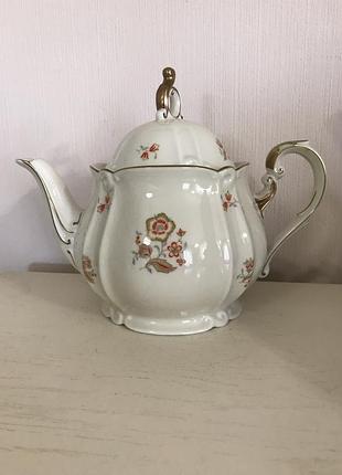 Антикварний порцеляновий чайник zeh scherzer 1930 р