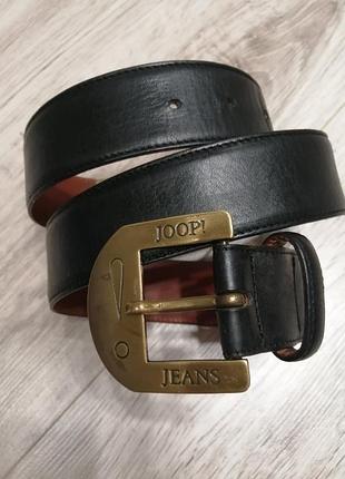 Брендовый кожаный ремень joop