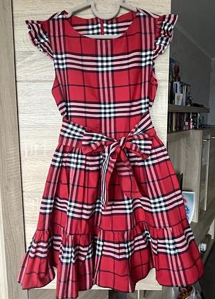 Сарафан шотландська клітинка