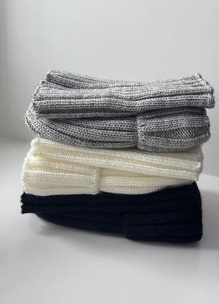 Дитяча шапка на флісі та хомут 50-52 р