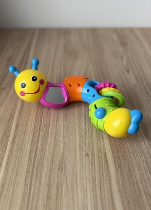 Брязкальце «limo toy» гусениця розвиваюча 6+ місяців