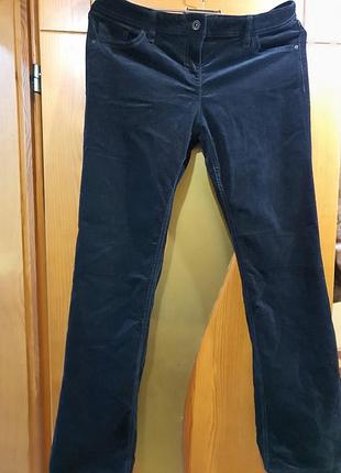 Брюки микровильвет 98%соттон 2%эластан 
женские размер 16