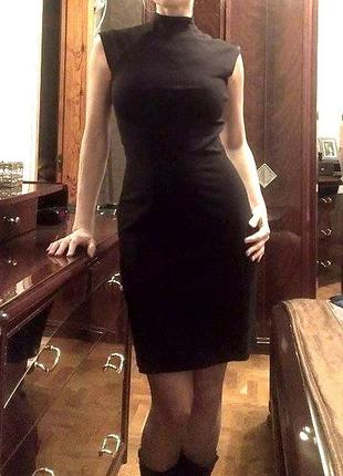 Классическое черное платье, платье собственный пошив