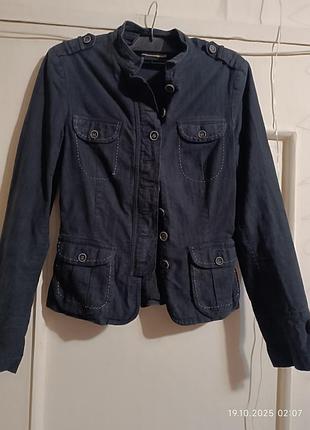 Натуральный модный жакет актуально