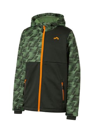 Куртка курточка софтшел демісезонна на флісі 146/152