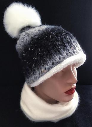 Тепла на флісі шапка від iglu