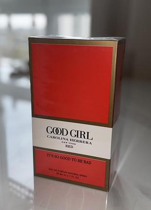 Оригінальні парфуми ✨80 мл туфелька good girl шлейфовий аромат carolina herrera