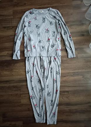 Женская пижама домашний костюм xs,s