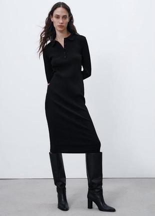 Сукня міді від zara