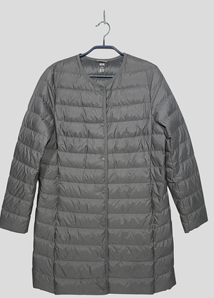 Ультралёгкий пуховик натуральный пух uniqlo размер m