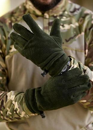 Перчатки флисовые масла вт6768(50 - 02)