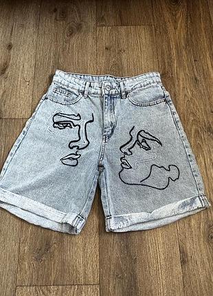 Шорти джинсові жіночі 26 розмір