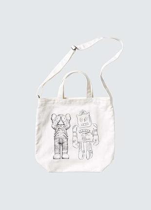 Сумка uniqlo kaws + warhol ut