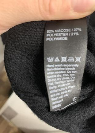 Чорна нарядна базова кофта 5