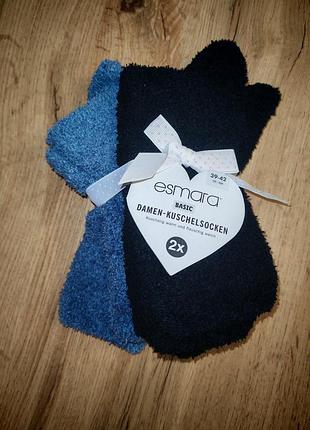 Теплые плюшевые носки esmara
