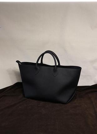 Шкіряна сумка tote жіноча велика