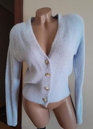 Свитер кардиган xs-s bershka