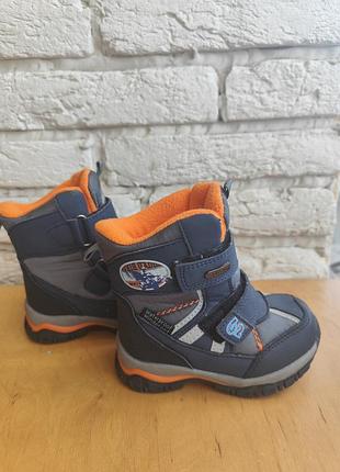 Детские сапоги термобутсы ботинки tom m 23 для мальчика