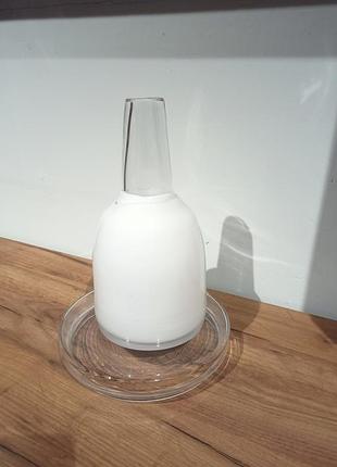 Эксклюзивный набор: новая ваза и подставка "силеста" из цветного стекла!