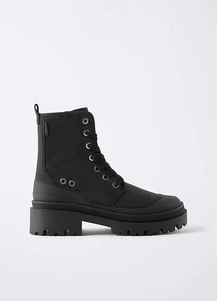Текстильні черевики zara