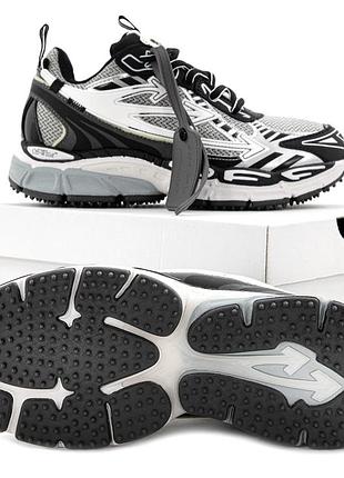 Кроссовки off white be right back grey black 7