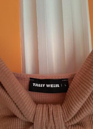 Платтье рубчик на бретелях 3