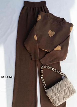 Костюм светр кофта штани брюки батал